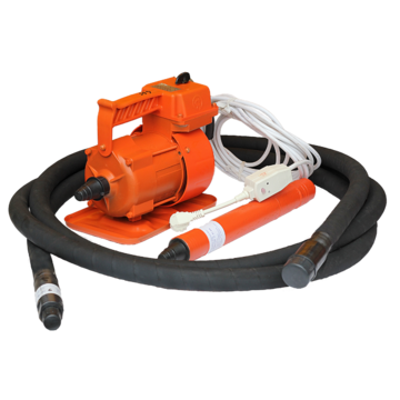 Глубинный вибратор ЭПК-1300 (220 В, 28 мм) с гибким валом 3 м